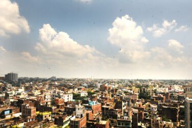 Major road development project in India