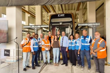Bologne accueille sa première rame de tramway